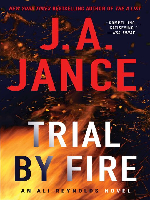 Title details for Trial by Fire by J.A. Jance - Wait list